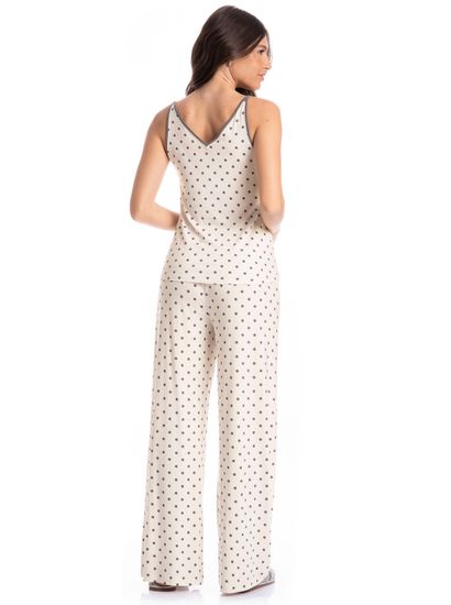 Pijama Feminino Longo Pati - Imagem 2 - Desktop