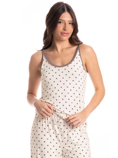 Pijama Feminino Longo Pati - Imagem 3 - Desktop