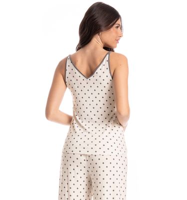 Pijama Feminino Longo Pati - Imagem 4 - Mobile