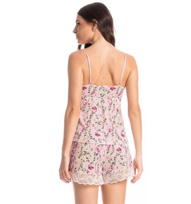 Short Doll Feminino Flor - Imagem 2 - Mobile