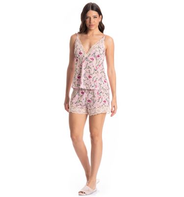 Short Doll Feminino Flor - Imagem 3 - Mobile