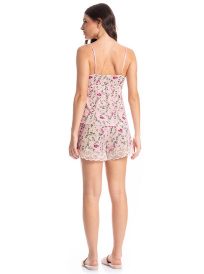Short Doll Feminino Flor - Imagem 4 - Desktop
