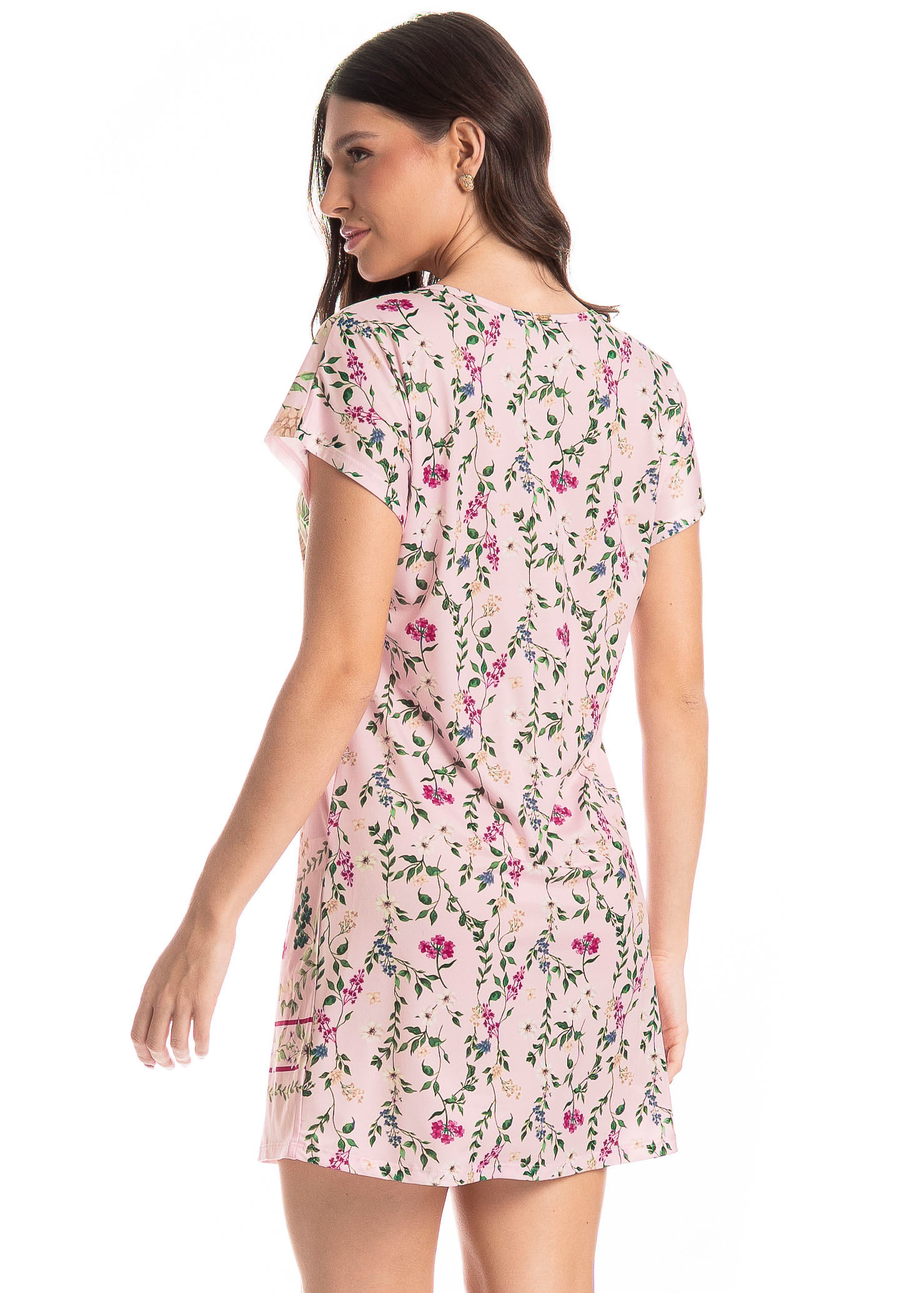 Camisão Feminino Flor - Imagem 2 - Mobile