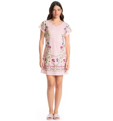 Camisão Feminino Flor - Imagem 3 - Mobile