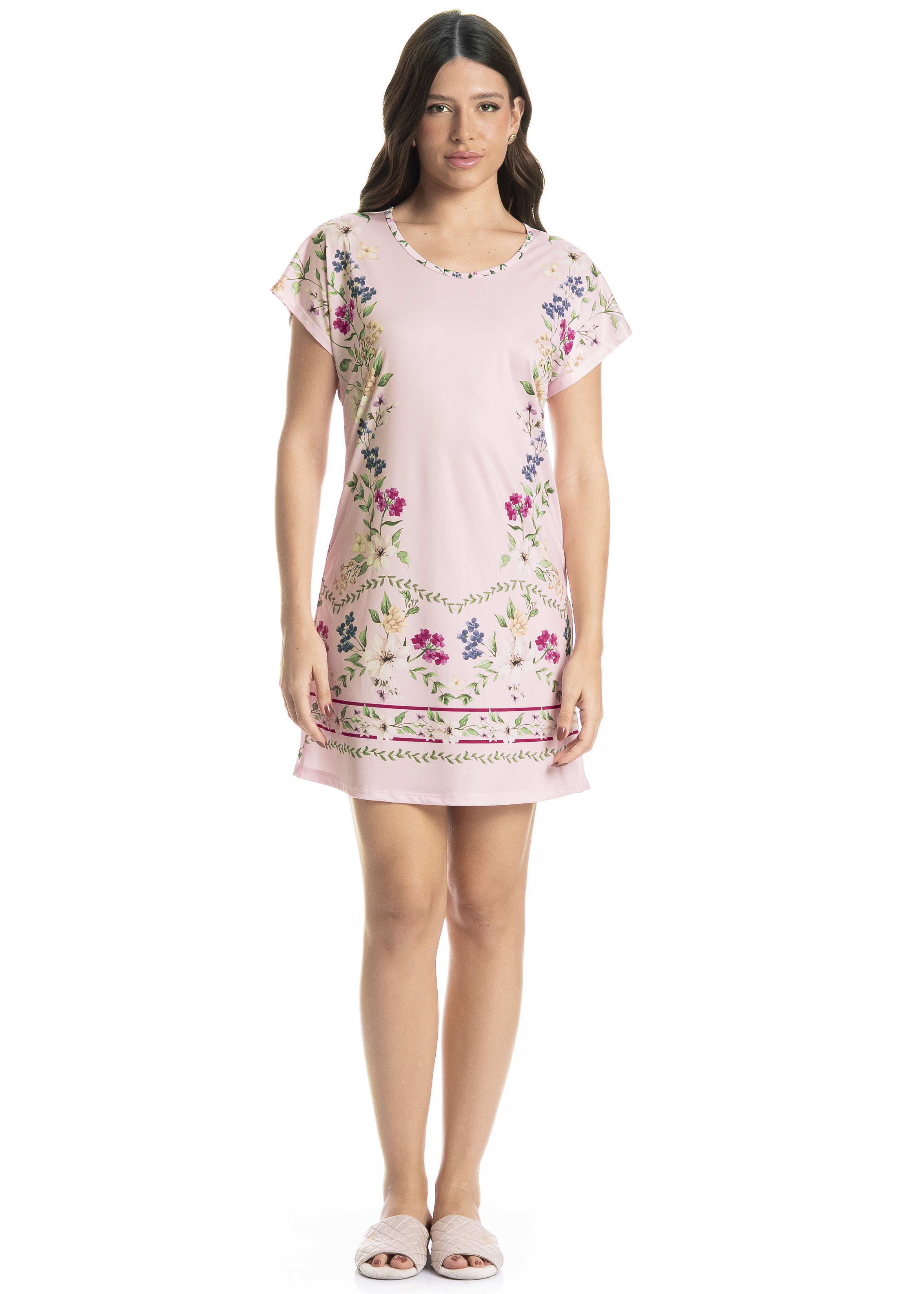 Camisão Feminino Flor - Imagem 3 - Mobile