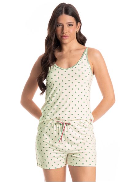 Short Doll Feminino Lola Verde - Imagem 1