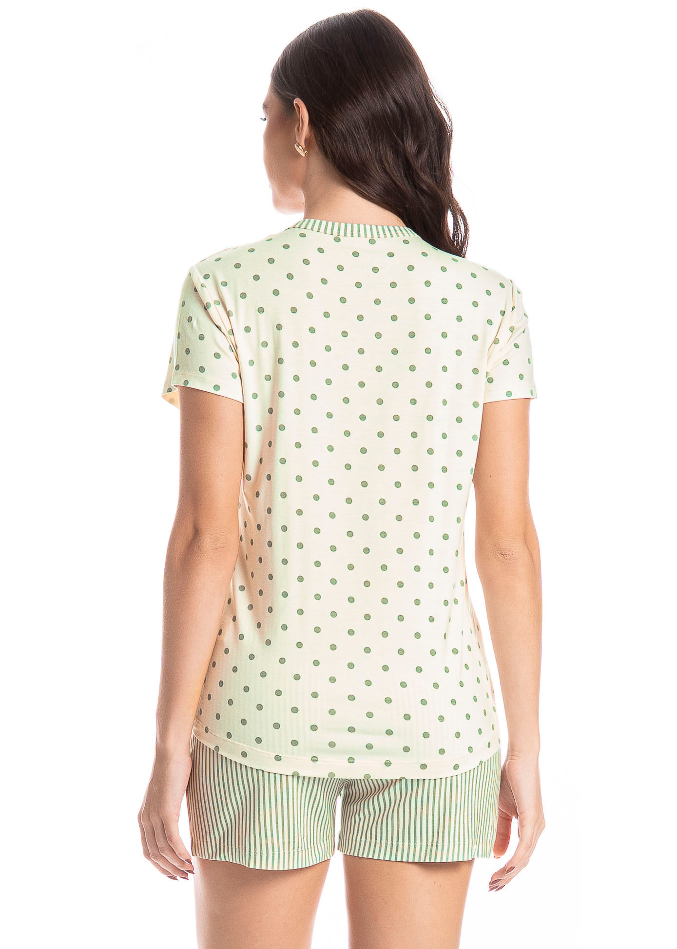 Pijama Feminino Curto Lola - Imagem 2 - Mobile