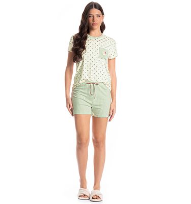 Pijama Feminino Curto Lola - Imagem 3 - Mobile