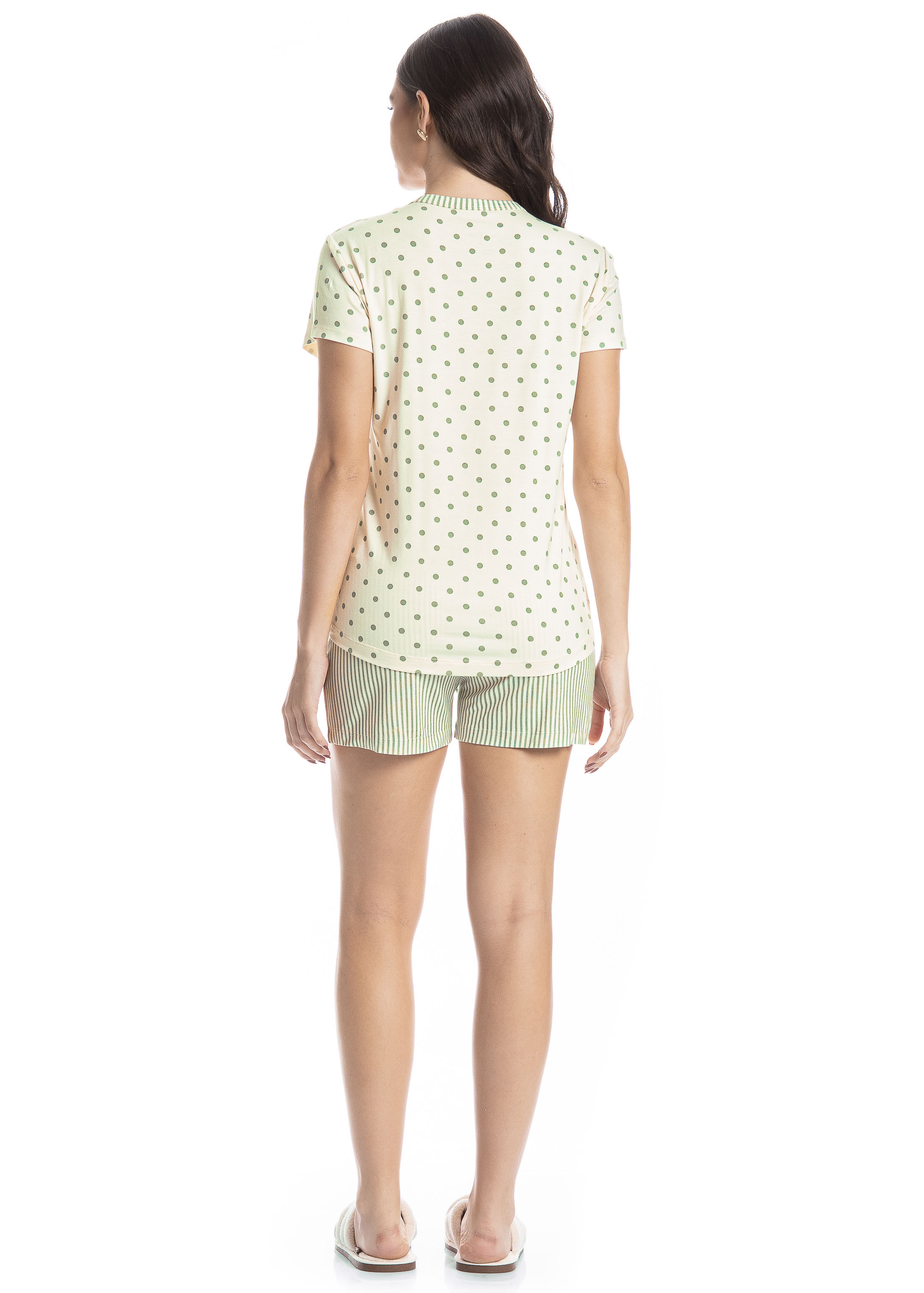 Pijama Feminino Curto Lola - Imagem 4 - Mobile
