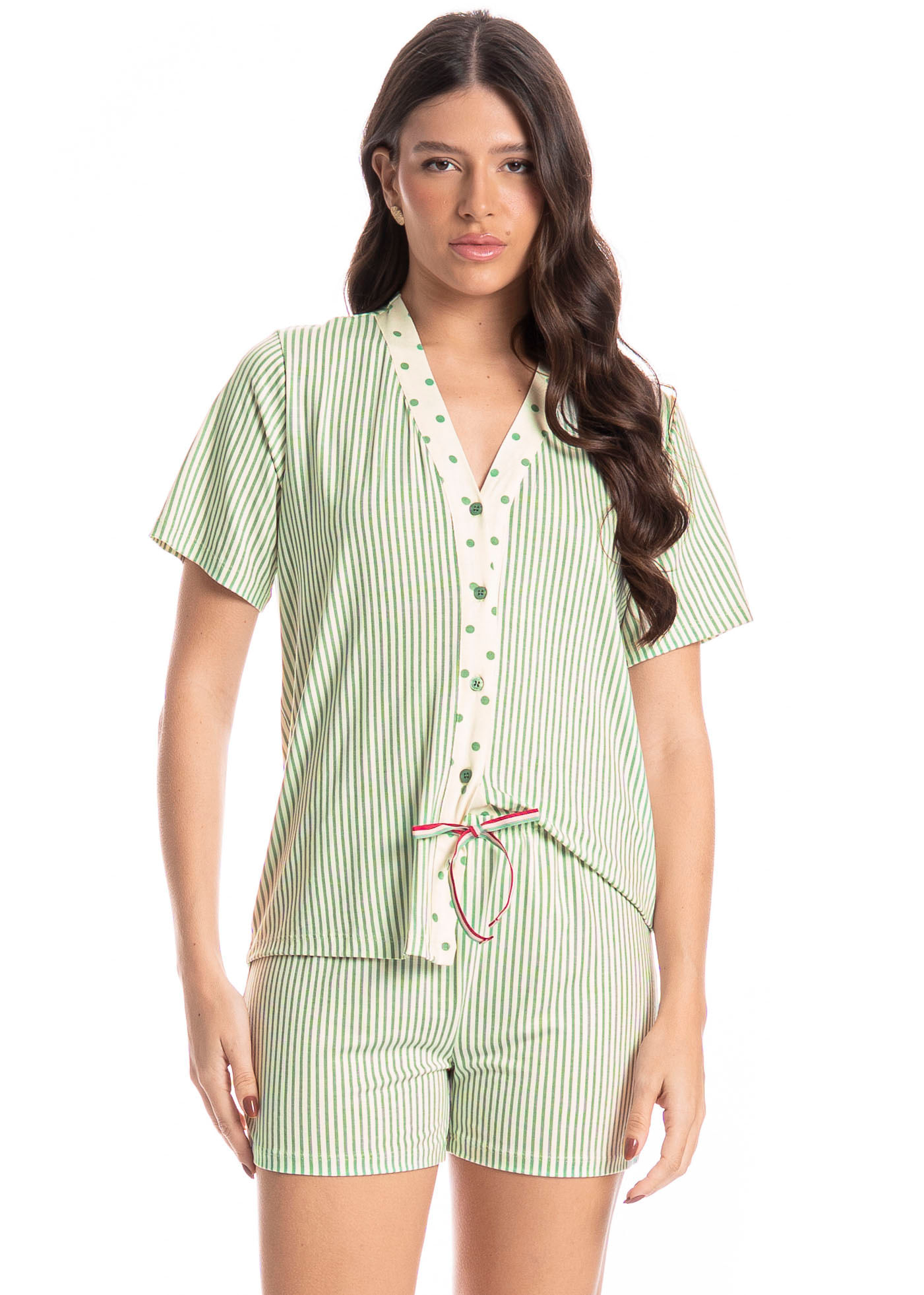 Pijama Americano Feminino Curto Lola - Imagem 1