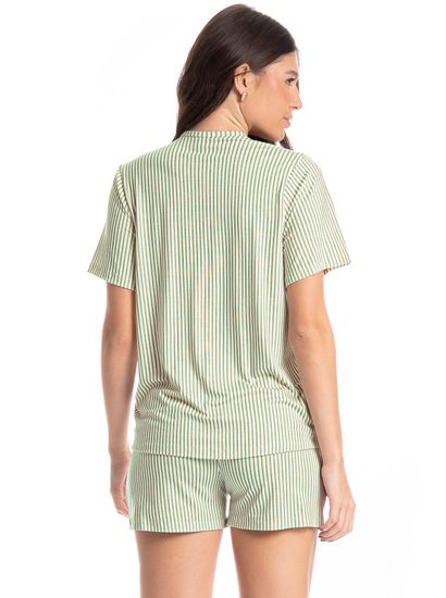 Pijama Americano Feminino Curto Lola - Imagem 2 - Desktop