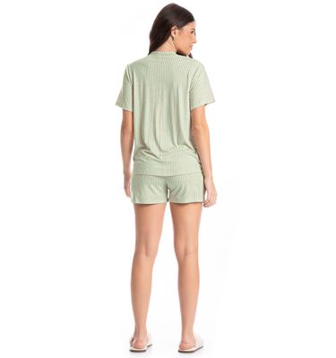 Pijama Americano Feminino Curto Lola - Imagem 4 - Mobile