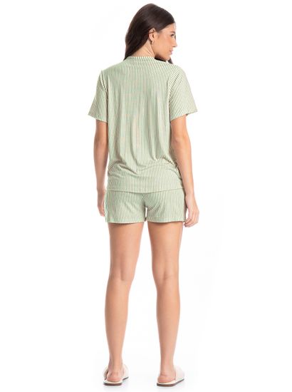 Pijama Americano Feminino Curto Lola - Imagem 4 - Desktop