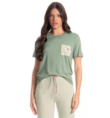 Pijama Feminino Pescador Lola - Imagem 3 - Mobile