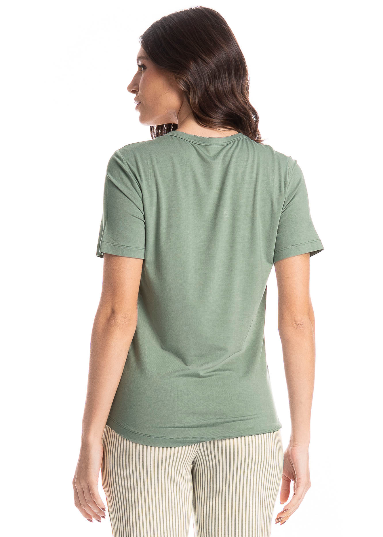 Pijama Feminino Pescador Lola - Imagem 4 - Mobile