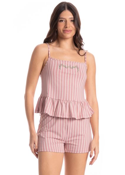 Short Doll Feminino Nina Rosa-3 - Imagem 1