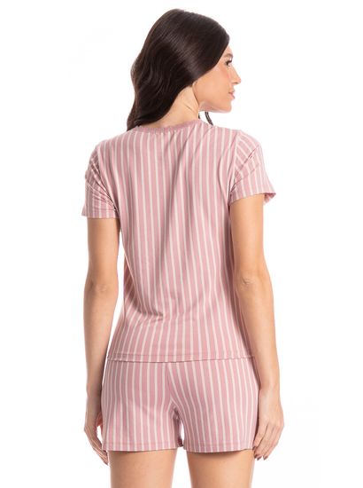 Pijama Feminino Curto Nina - Imagem 2 - Desktop