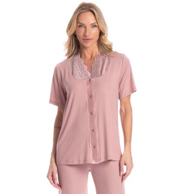 Pijama Americano Longo Feminino Laise - Imagem 3 - Mobile