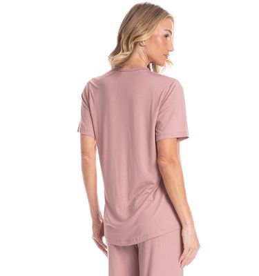 Pijama Americano Longo Feminino Laise - Imagem 4 - Mobile