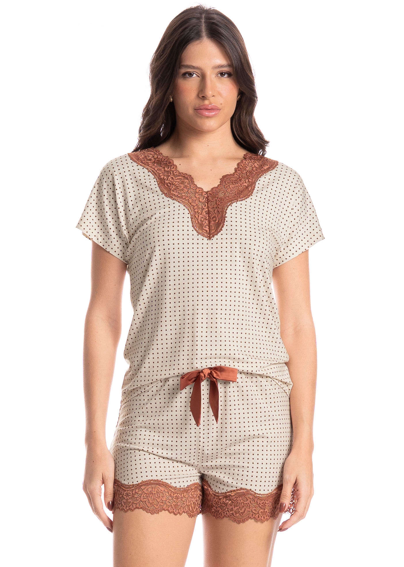 Pijama Feminino Curto Maju - Imagem 1