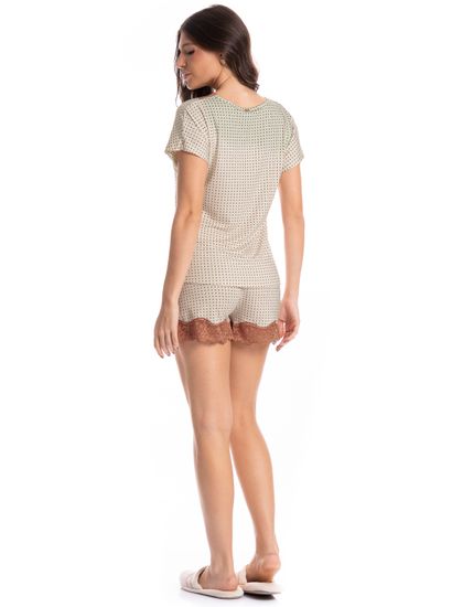 Pijama Feminino Curto Maju - Imagem 4 - Desktop