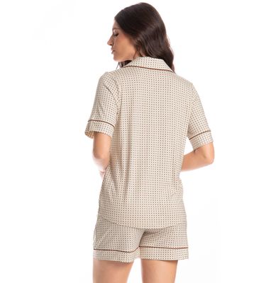 Pijama Americano Feminino Curto Maju - Imagem 2 - Mobile