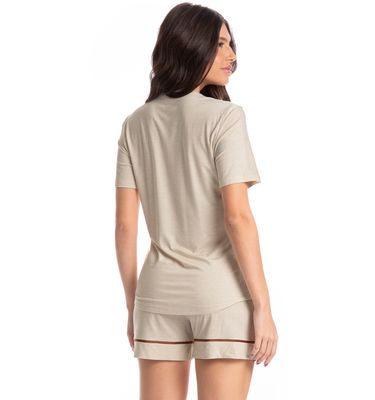 Pijama Feminino Curto Maiana - Imagem 2 - Mobile