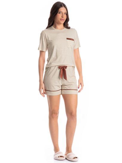 Pijama Feminino Curto Maiana - Imagem 3 - Desktop