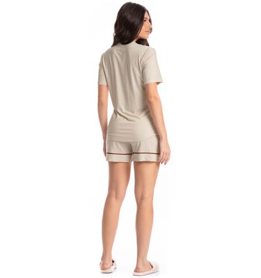 Pijama Feminino Curto Maiana - Imagem 4 - Mobile