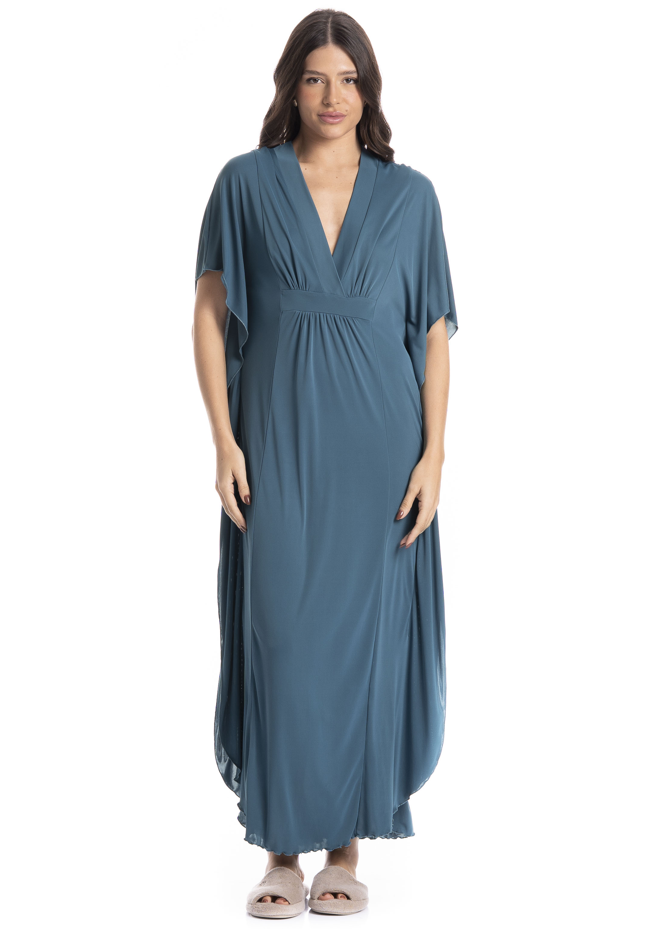 Kaftan Feminino Longo Eva - Imagem 1