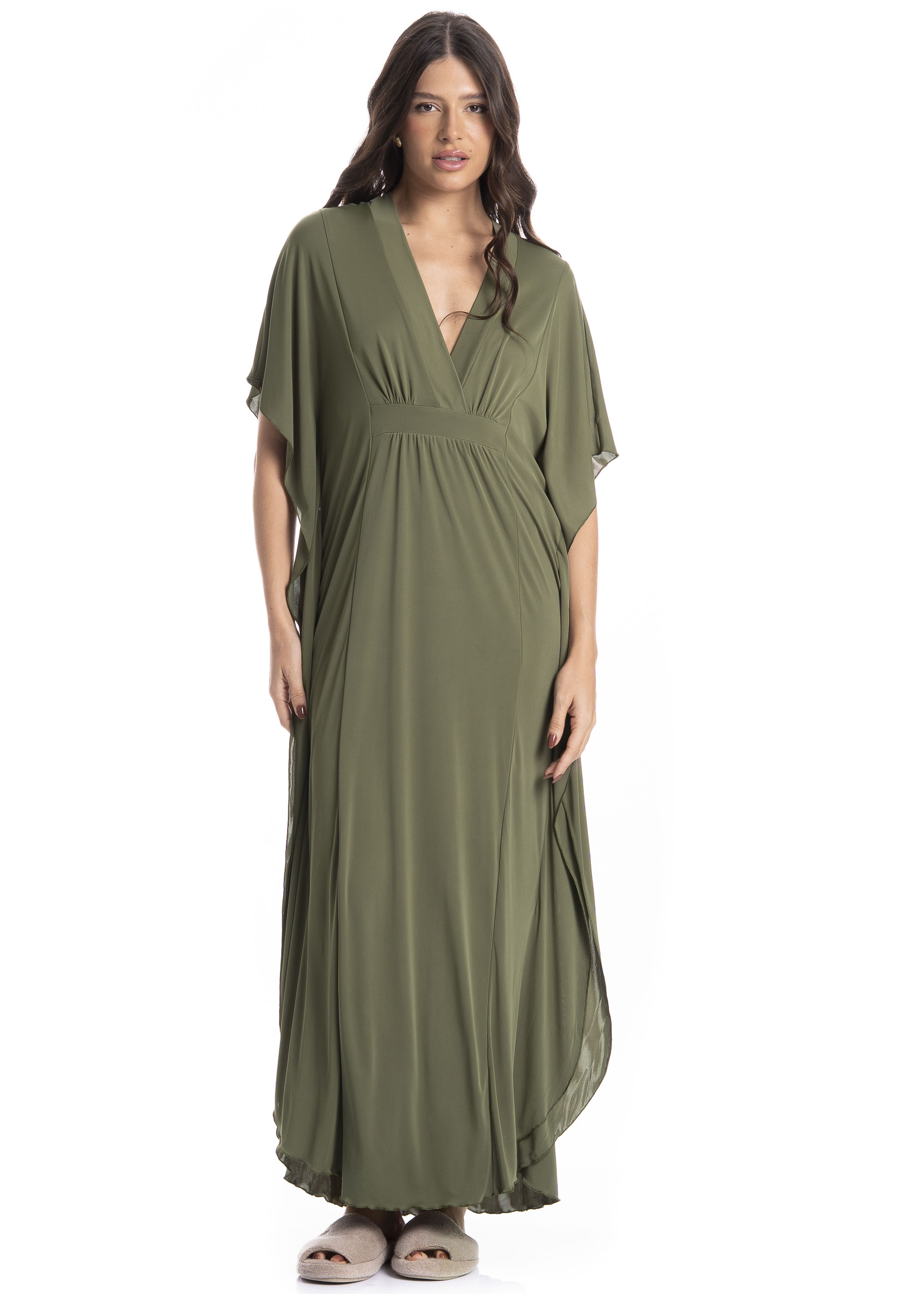 Kaftan Feminino Longo Eva - Imagem 1