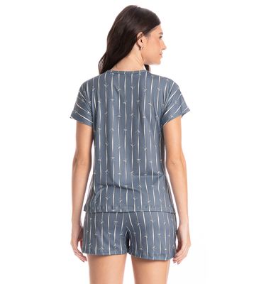 Pijama Feminino Curto Laços - Imagem 2 - Mobile