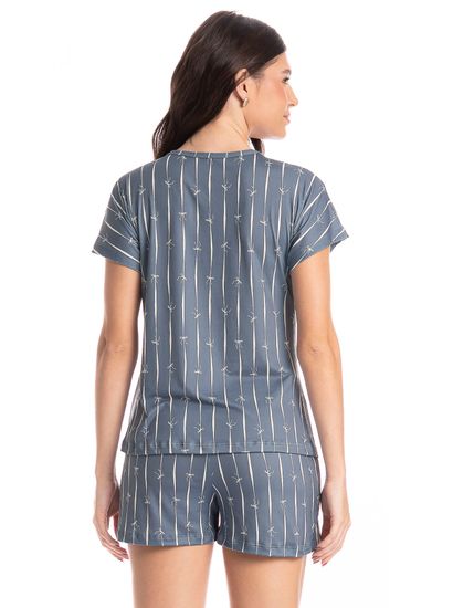 Pijama Feminino Curto Laços - Imagem 2 - Desktop