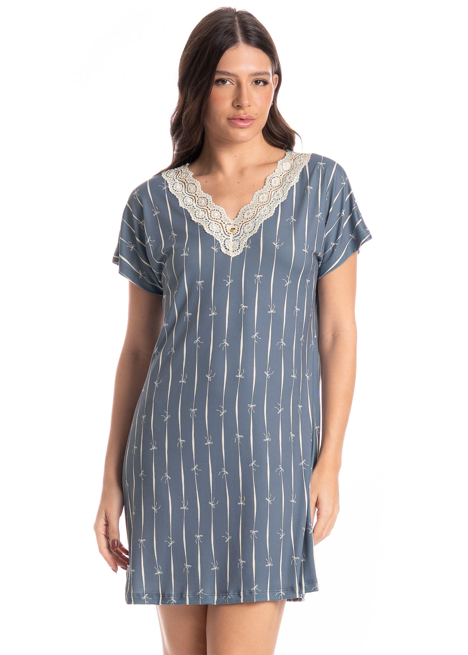 Camisão Feminino Laços - Imagem 1