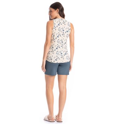 Pijama Feminino Shortão Regata Manoela - Imagem 4 - Mobile