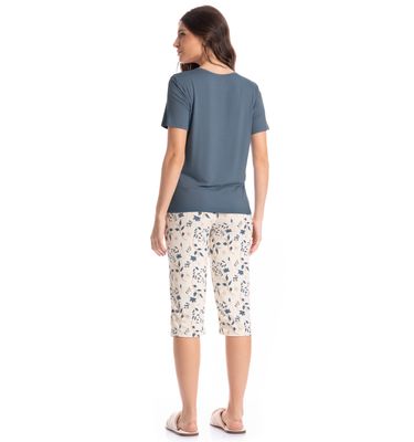 Pijama Feminino Pescador Manoela - Imagem 2 - Mobile