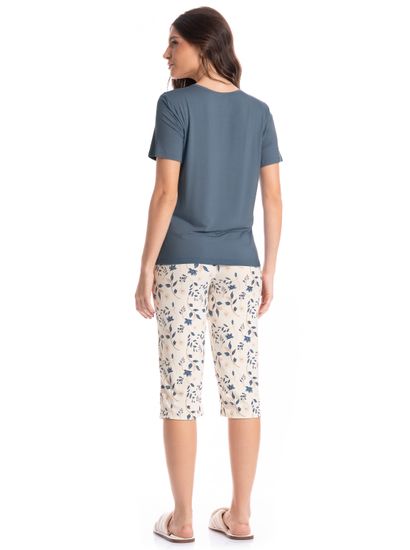 Pijama Feminino Pescador Manoela - Imagem 2 - Desktop