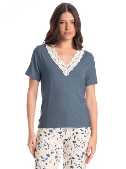 Pijama Feminino Pescador Manoela - Imagem 3 - Desktop