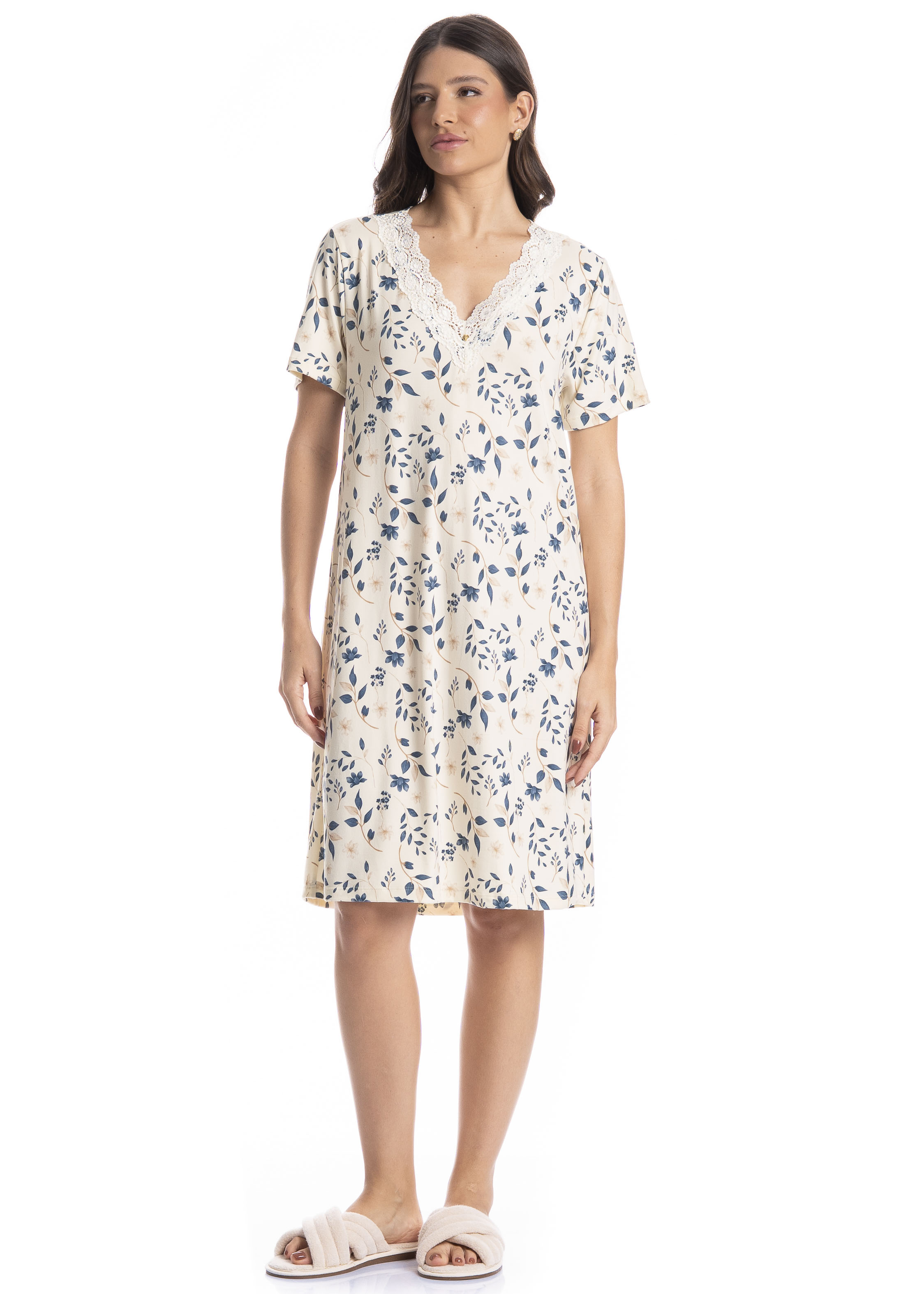 Camisão Feminino Médio Manoela - Imagem 1