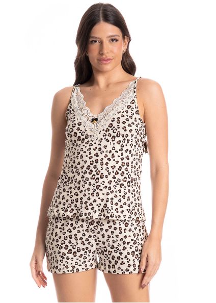 Short Doll Feminino Carmela Preto - Imagem 1