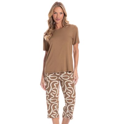 Pijama Feminino Pescador Luana - Imagem 3 - Mobile