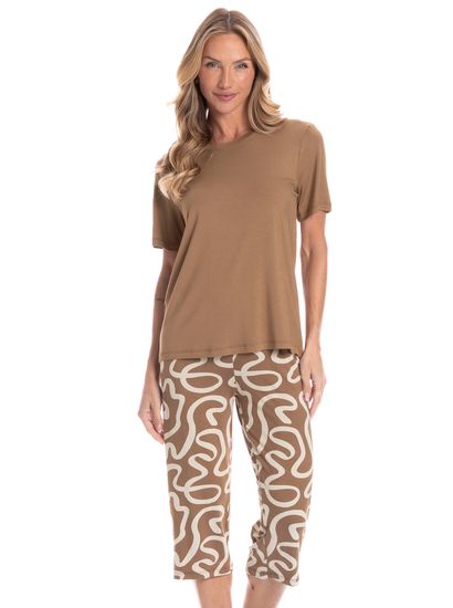 Pijama Feminino Pescador Luana - Imagem 3 - Desktop