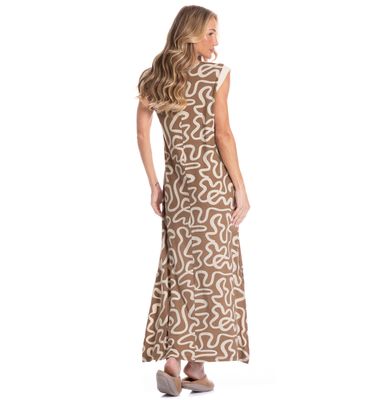 Vestido Feminino Longo Regata Luana - Imagem 2 - Mobile