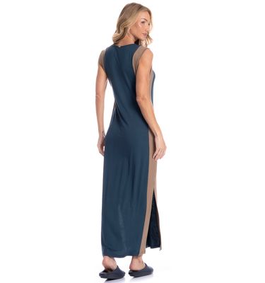 Vestido Feminino Longo Regata Lara - Imagem 2 - Mobile