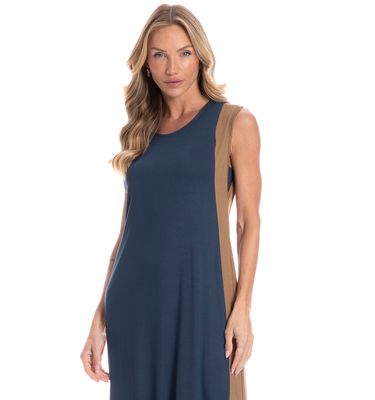 Vestido Feminino Longo Regata Lara - Imagem 3 - Mobile