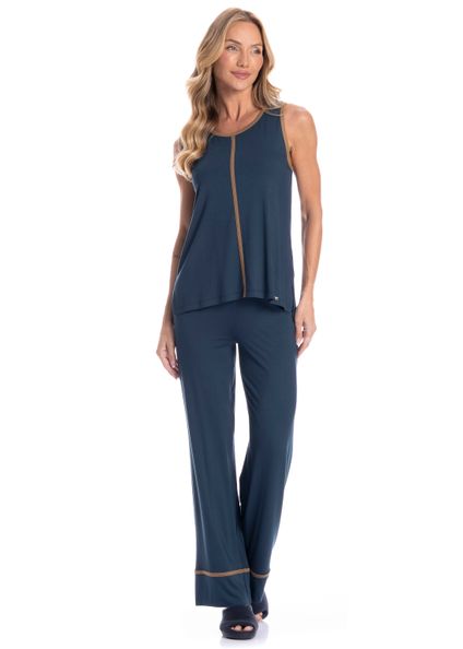 Conjunto Feminino Lara Azul - Imagem 1