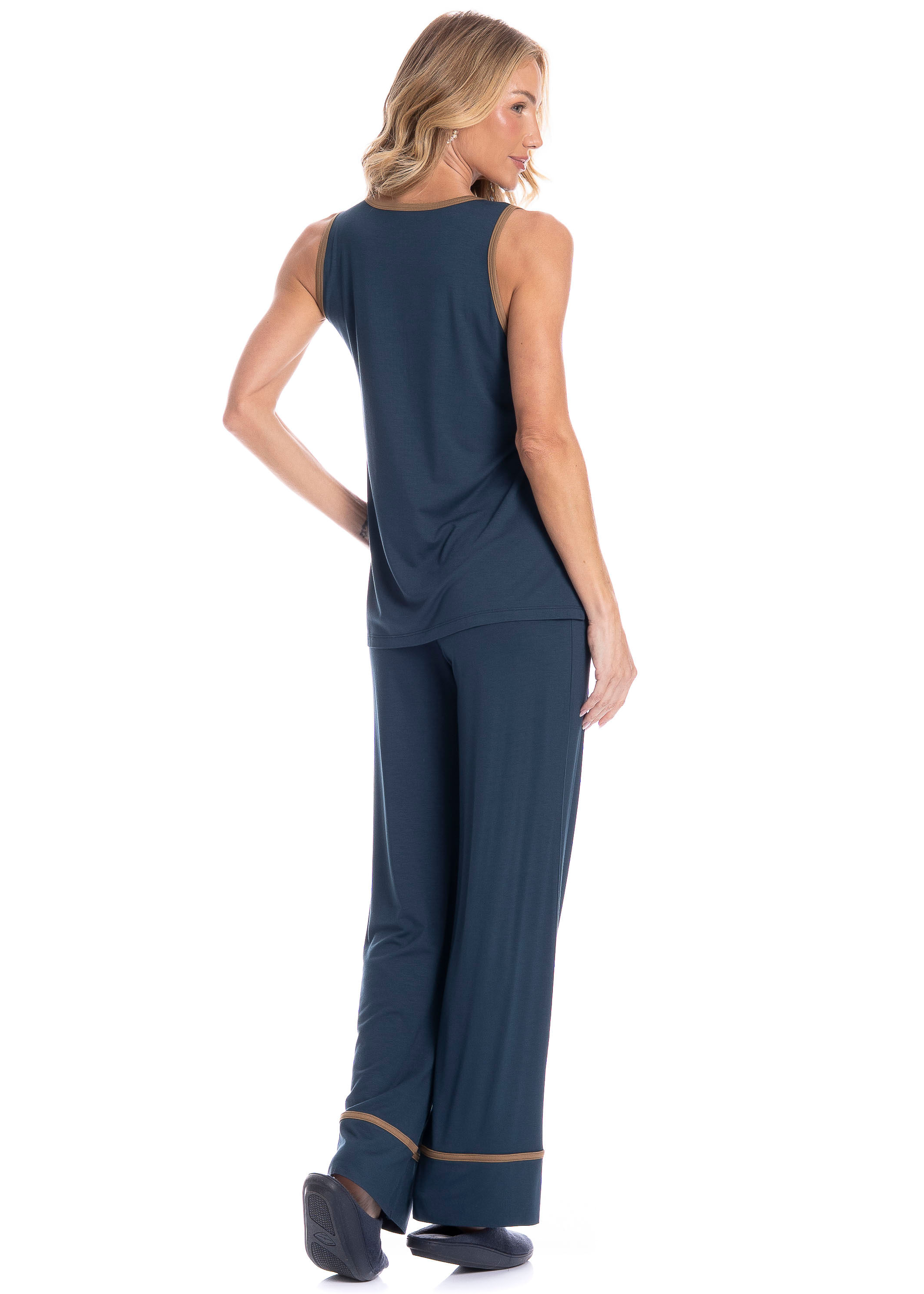 Conjunto Feminino Lara Azul - Imagem 2