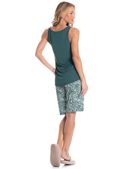 Pijama Feminino Bermuda Rafaela - Imagem 4 - Desktop