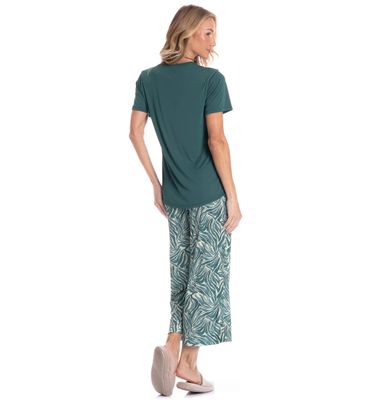 Pijama Feminino Capri Rafaela - Imagem 2 - Mobile