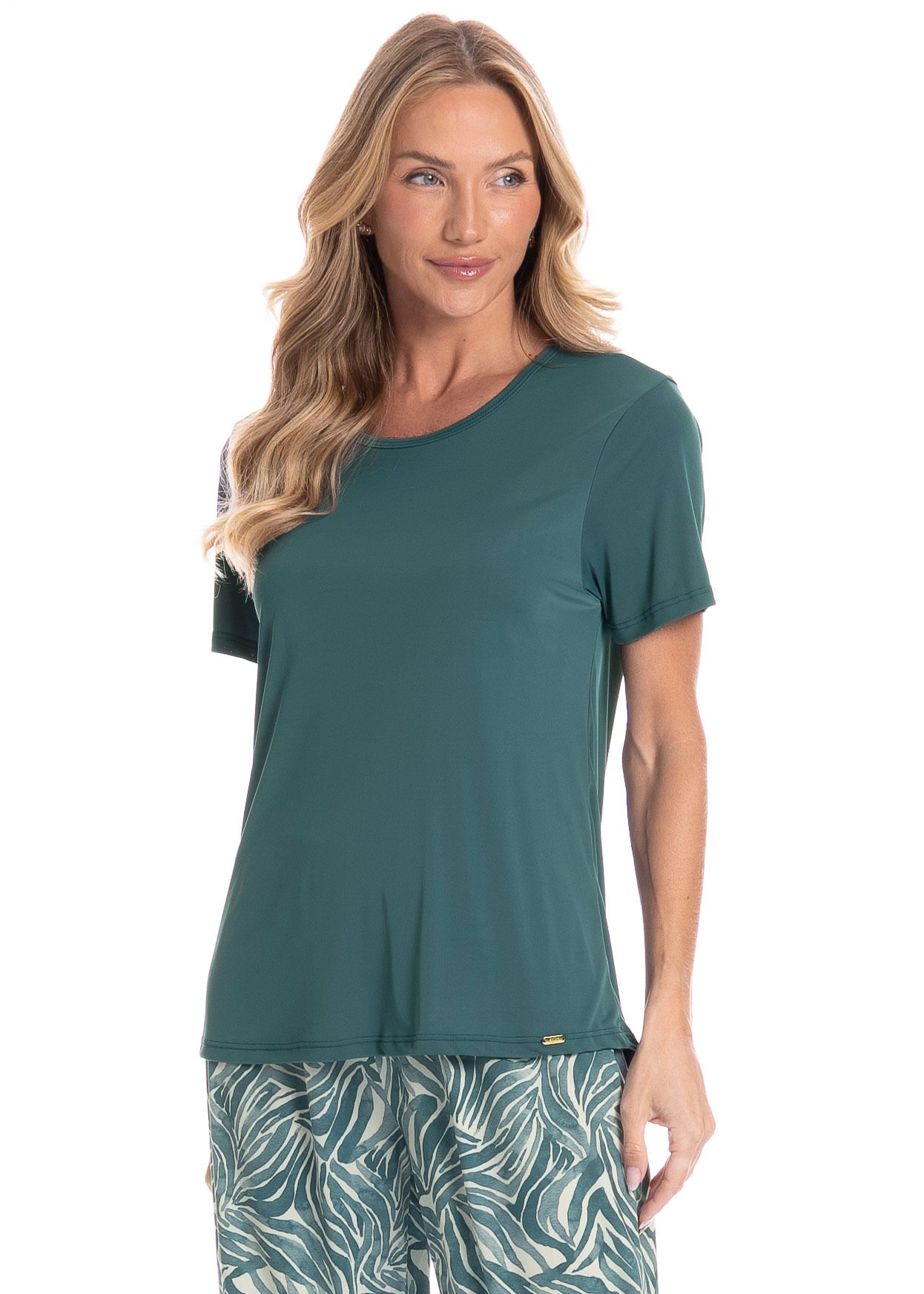 Pijama Feminino Capri Rafaela - Imagem 3 - Mobile